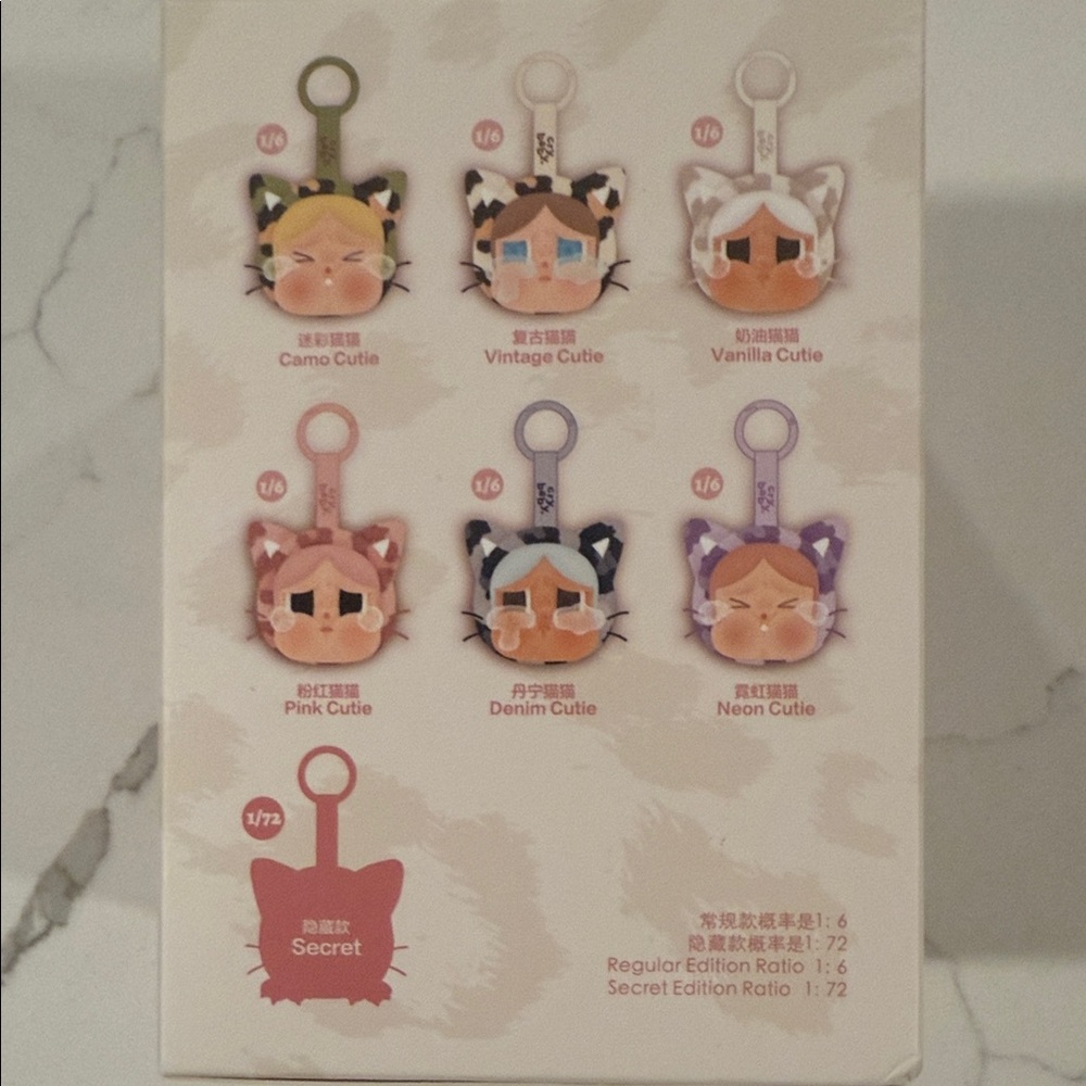 Crybaby Wild But Cutie Vinyl Plush - NEON CUTIE - Picture 4 of 4